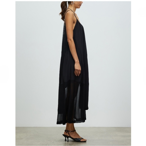 NWOT AllSaints Areena Sleveless Maxi Dress. Size 4 - Picture 5 of 13